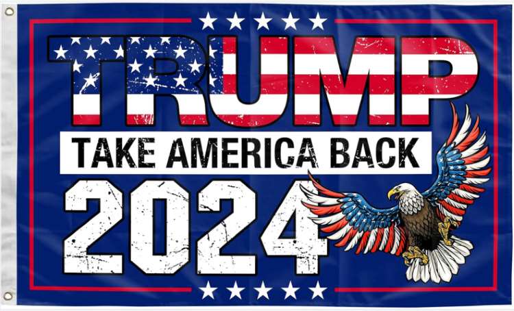 Wholesale FLAG TRUMP TAKE AMERICA BACK 2024 Eagle