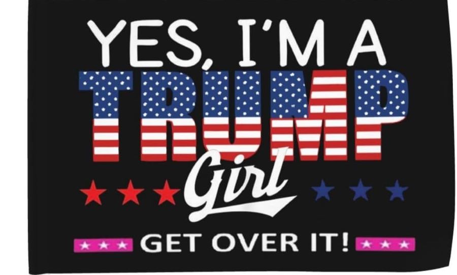 Wholesale Flag Yes, I'm A Trump Girl Get COVER It