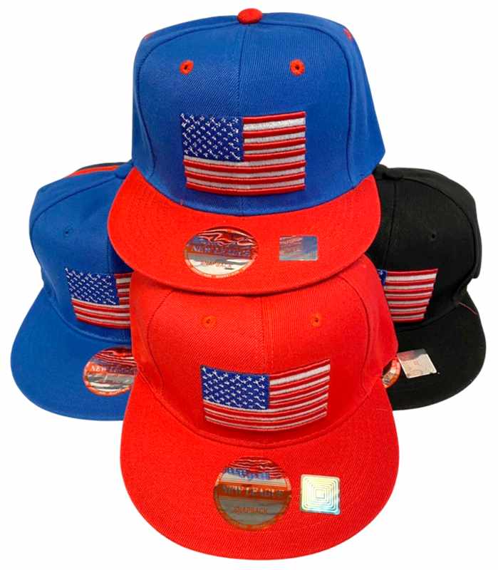 Wholesale USA Flag Style Snapback Hat/CAP