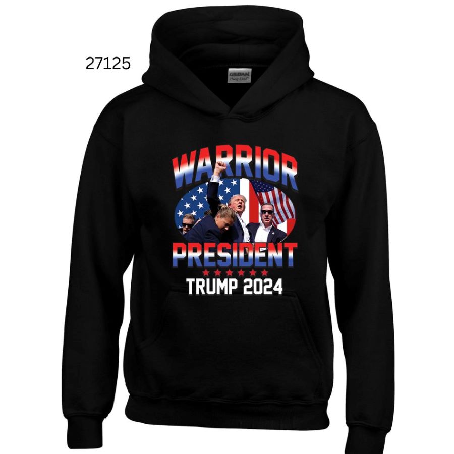 Wholesale HOODY 6pcs XXL Warrior President Trump 2024 XXXL