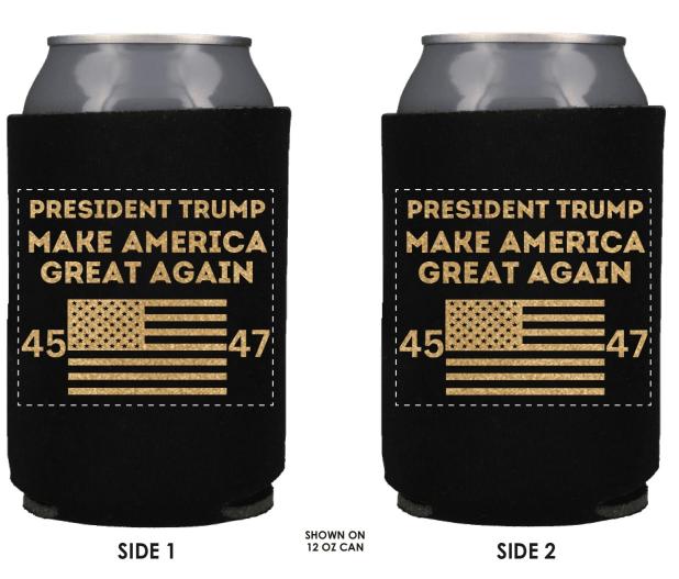 KOOZIES PRESIDENT TRUMP MAKE AMERICA GREAT AGAIN 45 47