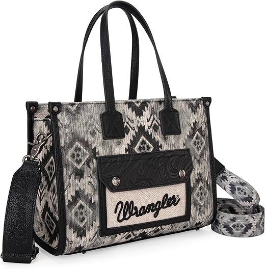 Montana West Wrangler Aztec Tote Bag for Women WESTERN Purses