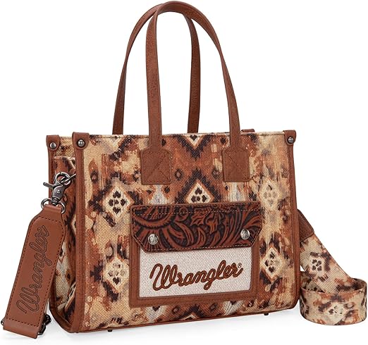 Montana West Wrangler Aztec Tote Bag for Women Western PURSES