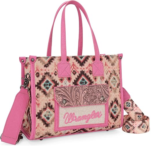 Montana West Wrangler Aztec Tote Bag for Women Western PURSES