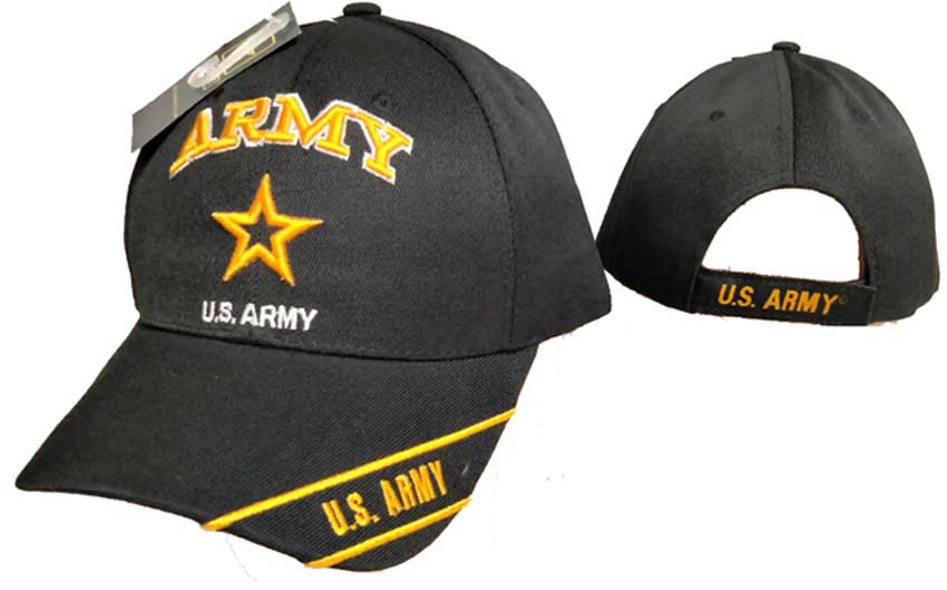 Official US ARMY Licensed ARMY & ARMY Gold Star CAP