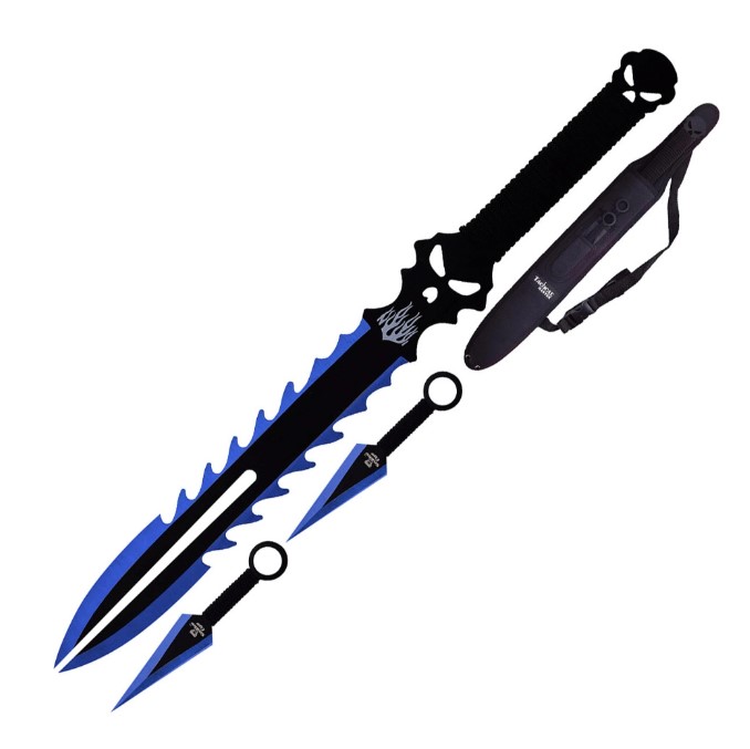 Snake Eye Tactical Ninja-Sword Comes With THROWING KNIFE