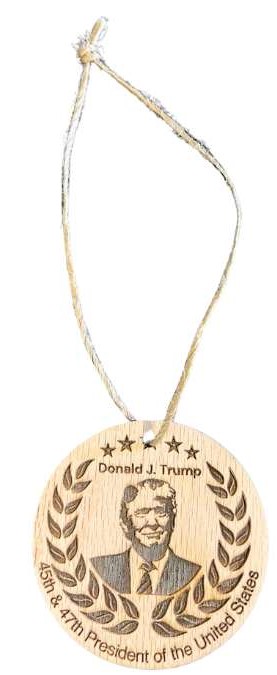 CHRISTMAS Ornaments Trump President Of The United States