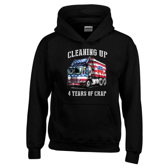 Wholesale HOODY Trump Cleaning Up 4 Years