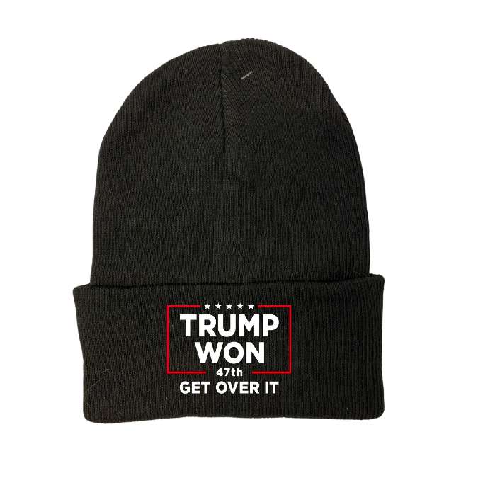 ''Trump Won 47th Get Over It'' Winter HAT