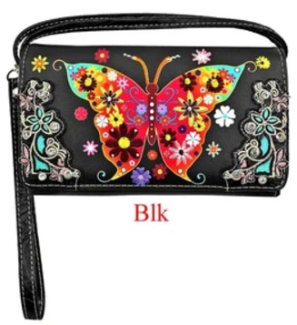 Wholesale WALLET Purse Vivid Butterfly Design