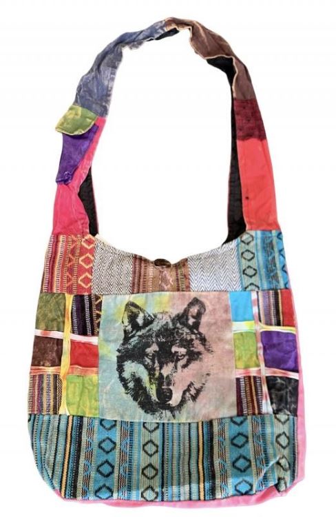 Wholesale Nepal Hobo Bag Crossbody WOLF DESIGN