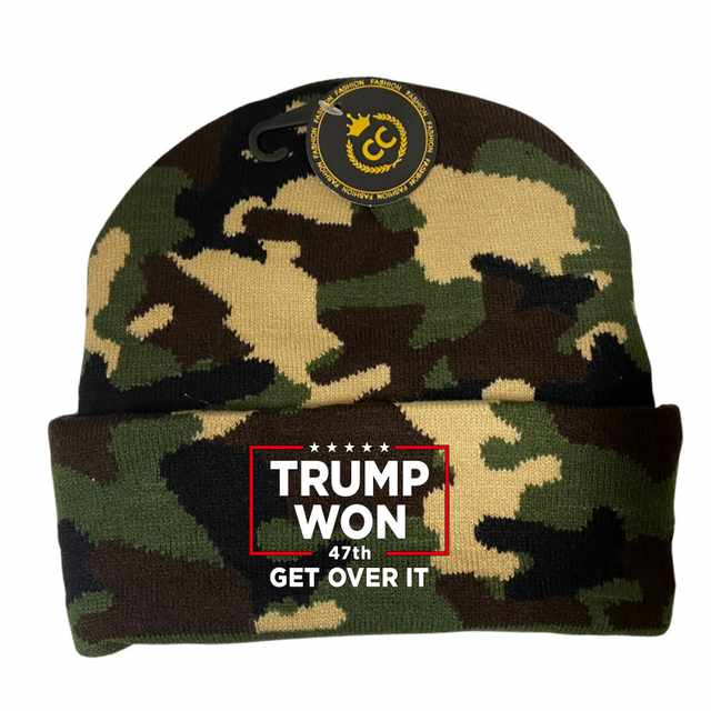 ''Trump Won 47th Get Over It'' Winter HAT