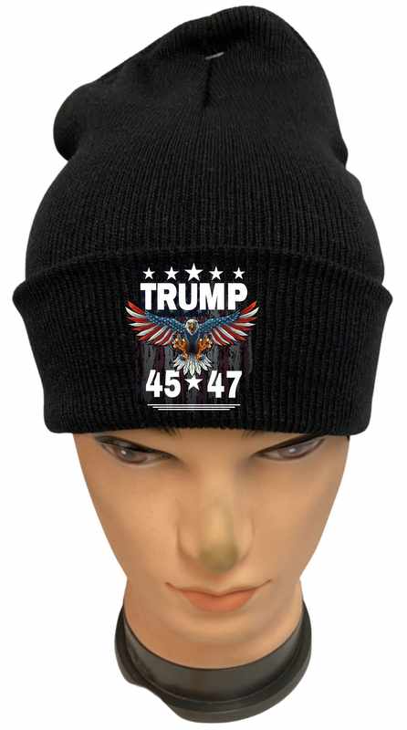 Wholesale Trump Eagle 45*47 Winter Beanie HAT