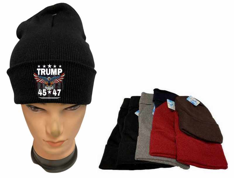 Wholesale Trump Eagle 45*47 Winter Beanie HAT