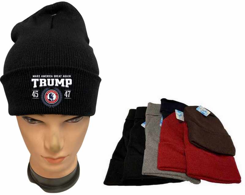 Wholesale Trump 45*47 Make America Great Again Winter Beanie HAT