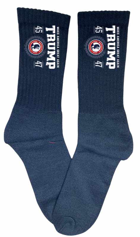 Wholesale SOCKS Make America Great Again Trump 45 47 Black Color