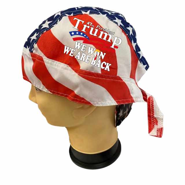 Wholesale Trump ''We Won We Are Back'' SKULL Cap