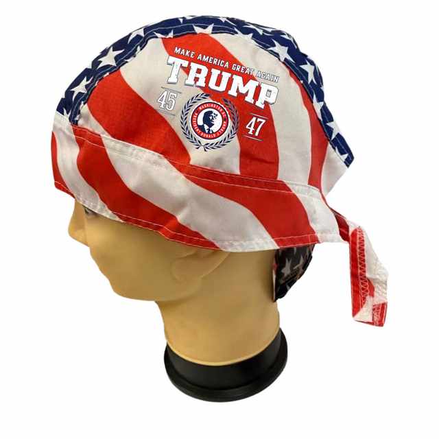 Wholesale Trump 45*47 Make America Great Again SKULL Cap