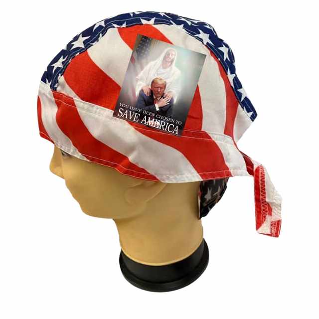 Trump '' You Have Been Chosen To SAVE AMERICA'' SKULL Cap