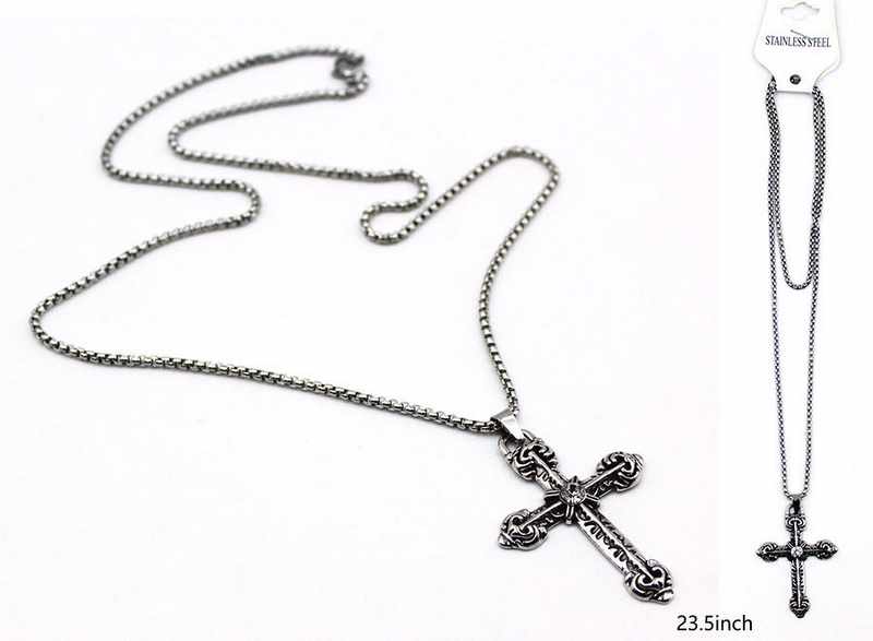 Wholesale Stainless Steel Cross NECKLACE