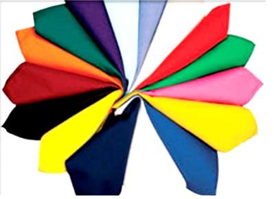 Wholesale Solid Color Bandana assorted