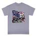 AMERICAN PRIDE Sports Gray color T-SHIRTs