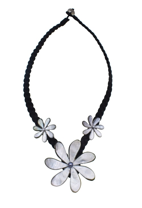 Tiare Flower Shell Necklace