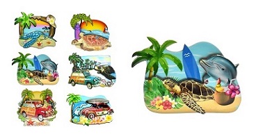 Ocean Life Fridge Magnet