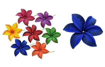 Plumeria Flower Hair Sticks