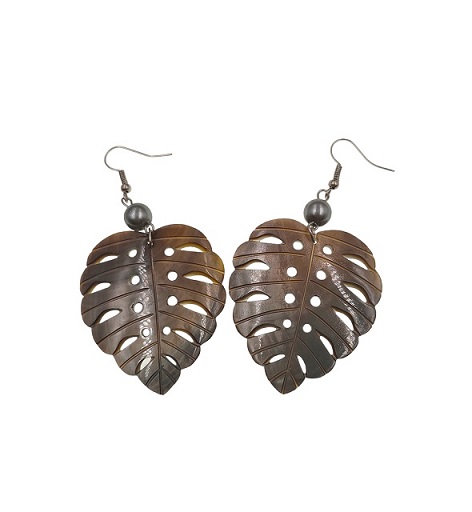 Monstera Leaf EARRINGS