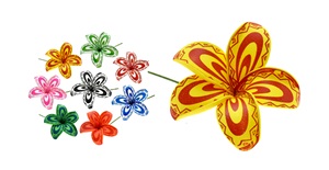 Fimo Foam FLOWER Hair Stick