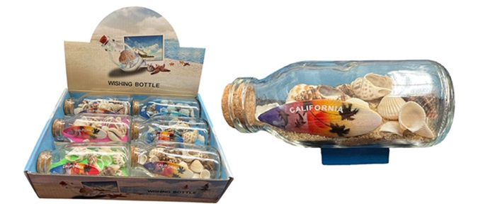 Beach in a Bottle With  '' California '' Surf