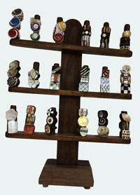 3 Tier Wooden Ring DISPLAY RACK