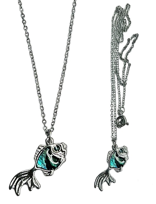 Paua Shell NECKLACE - Fish