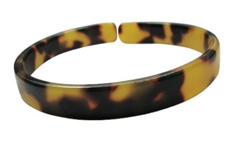 Brown Faux Turtle Shell BANGLE