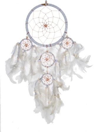 Medium White DREAM CATCHERs