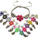 Fimo FLOWER & Cowrie Shell Bracelet