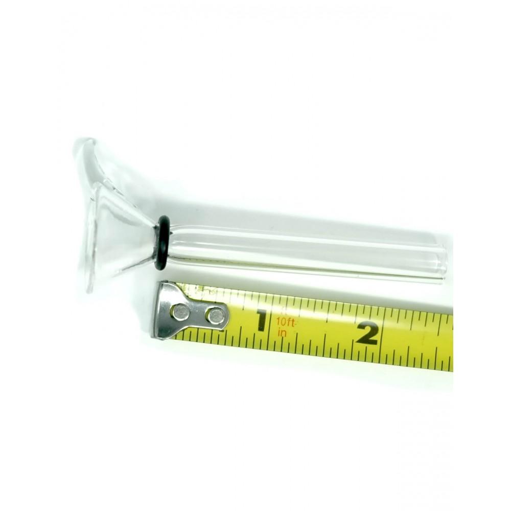 Glass Stem Slider Funnel with mini HANDLEs