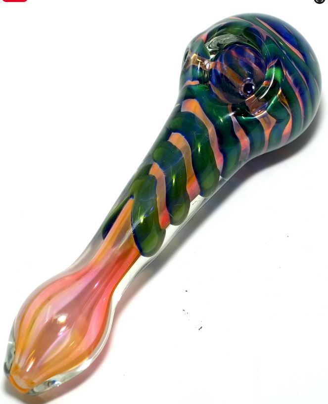 4'' GLASS Spoon Hand PIPE