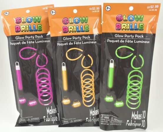 Glow Party Pack PDQ - Assorted Colors