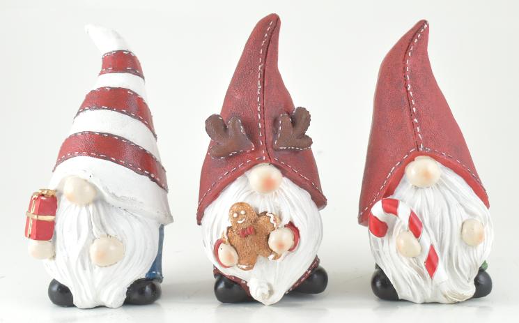 Resin CHRISTMAS Gnome Assorted