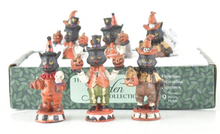Touch of Nature Resin 2.75'' VINTAGE Halloween Cat