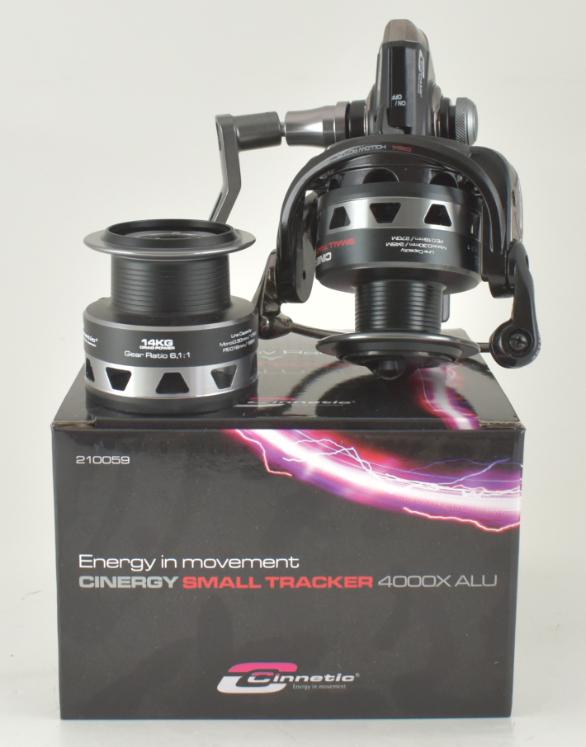 Cinnetic Cinergy Small Tracker 4000X ALU High Quality Reel