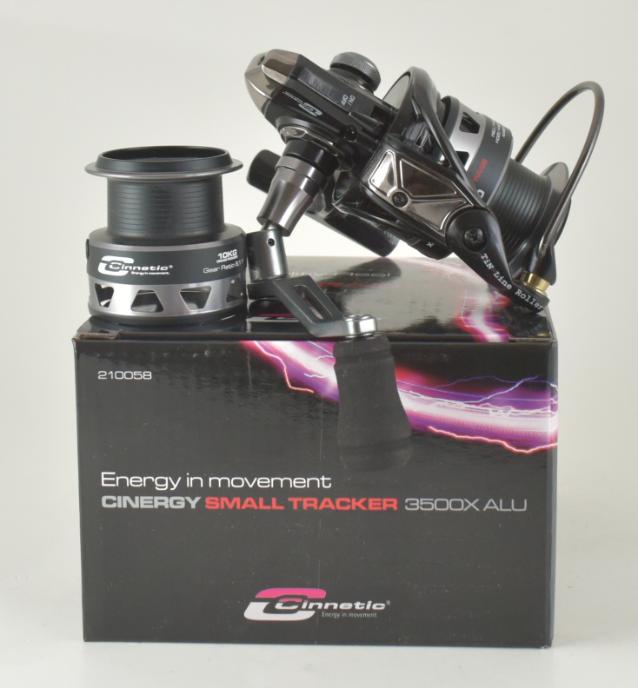Cinnetic Cinergy Small Tracker 3500X ALU High Quality Reel