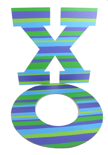 XO Wall Decor Letters
