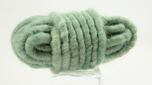 16 ft. Sea Foam Green Wool Cording / Garland