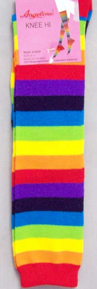 Knee-Highs For Women .........Rainbow Colors