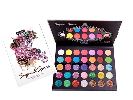35 Colors Eye Shadow  Palettes With MIRROR By Okalan
