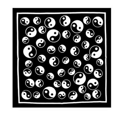 Ying Yang Bandannas Face COVERs