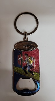 Loteria Key Chain & Bottle Opener Combo - El Borracho